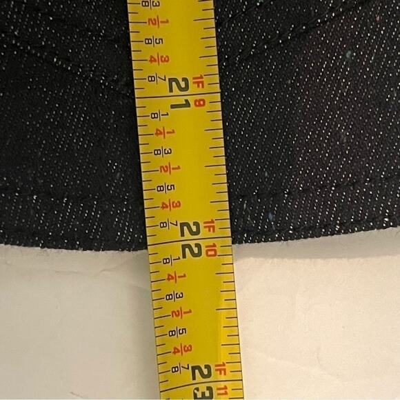 Anthropologie Nicole Miller Cottage Boho Cropped Blazer Jean Jacket NWT Size 4 - Picture 11 of 11